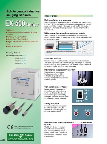 Keyence High Accuracy Inductive 500 Series - Hasmak.com.tr