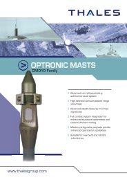 OPTRONIC MASTS - CMO10 Family - Thales Group