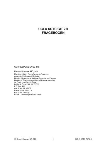ucla sctc git 2.0 fragebogen - UCLA SCTC GIT 2.0 Questionnaire
