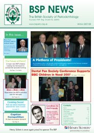BSP NEWS - the British Society of Periodontology website!