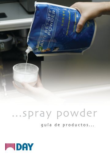 SPRAY POWDER Product Guide (ESP) - Asg-grafic.com