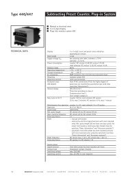 Type 446/447 - Hengstler Encoders