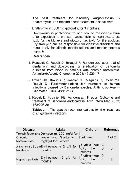 Bartonella quintana