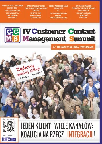 IVCustomer Contact Management Summit - Blue Business Media