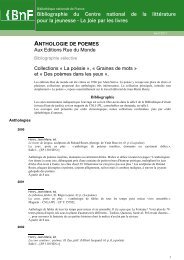 Anthologie de poÃ¨mes aux Ã©ditions Rue du Monde - La joie par les ...