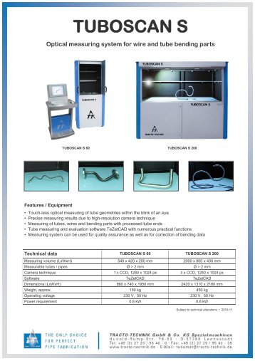 TUBOSCAN S - Tracto-Technik