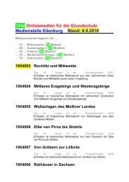 Medienstelle Eilenburg - Medienliste