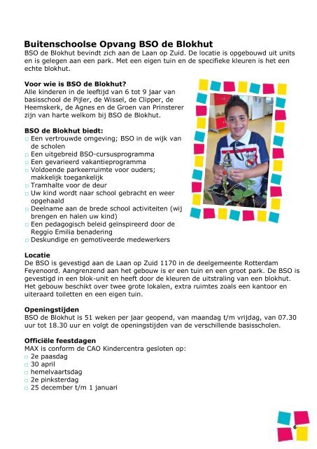 Buitenschoolse Opvang BSO de Blokhut - Max Kinderopvang