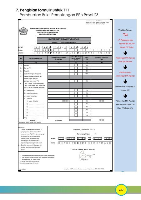 Bendahara Mahir Pajak-Revisi 2013 Full versi Mobile