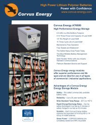 Corvus Energy AT6500