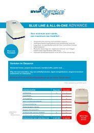 BLUE LINE & ALL-IN-ONE ADVANCE - Sanitech