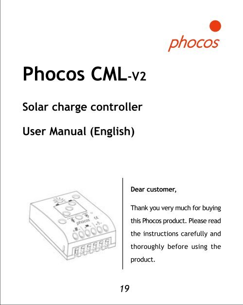 Phocos CML-V2