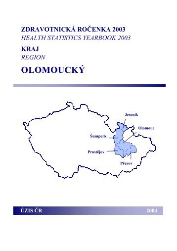ZdravotnickÃ¡ roÄenka OlomouckÃ©ho kraje 2003 - ÃZIS ÄR