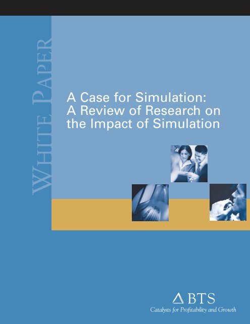 A Case for Simulation - BTS