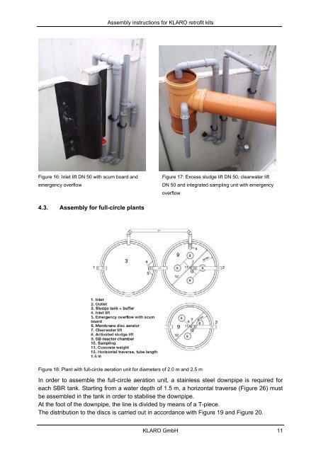 Assembly instructions - KLARO GmbH