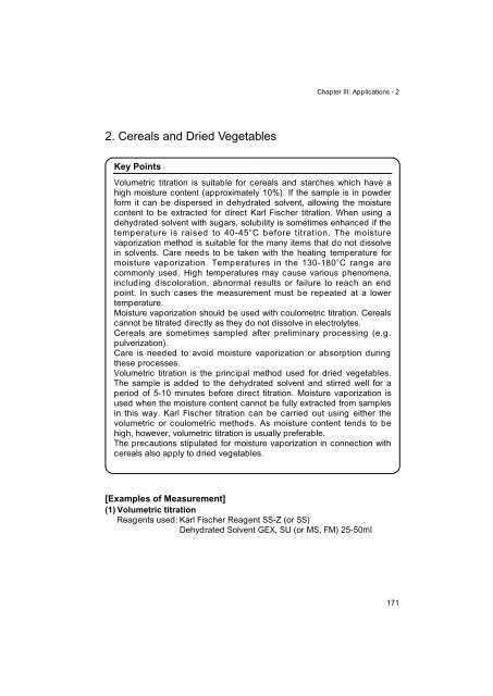 Development of Karl Fischer Reagents