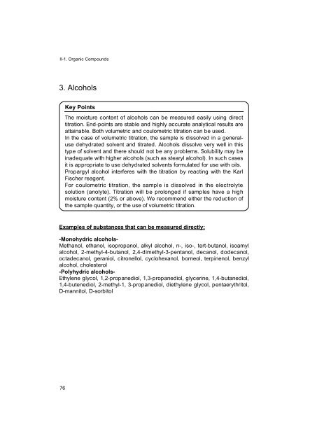 Development of Karl Fischer Reagents