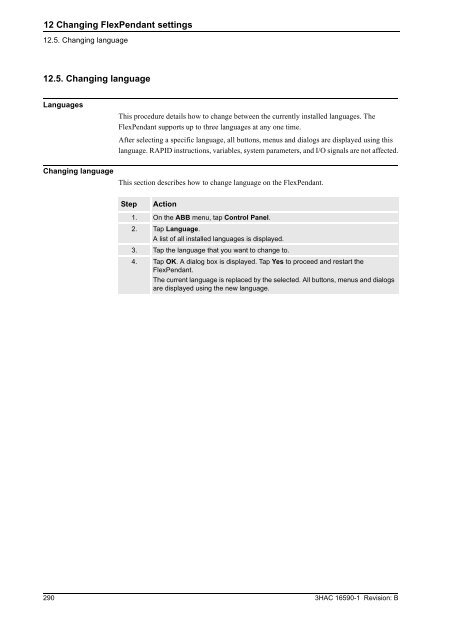 FlexPendant Operators Manual 3HAC16590 ... - Technology
