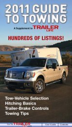 2011 Towing Guide - Trailer Life