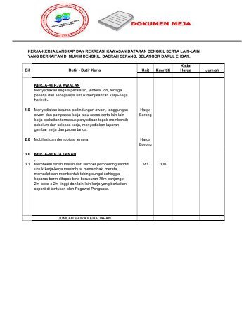 Fail Tender - Sistem Tender Dokumen dan Sebutharga - Selangor