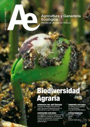 Biodiversidad Agraria - Sociedad EspaÃ±ola de Agricultura EcolÃ³gica