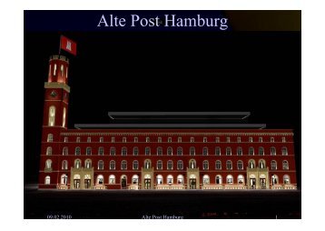 Alte Post Hamburg - Markgraf Bau