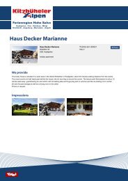 Haus Decker Marianne - Mariastein