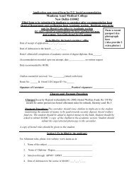 Application - Record Form - Maulana Azad Medical College