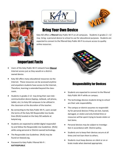 Public Wi-Fi: A Guide for Parents - Katy ISD