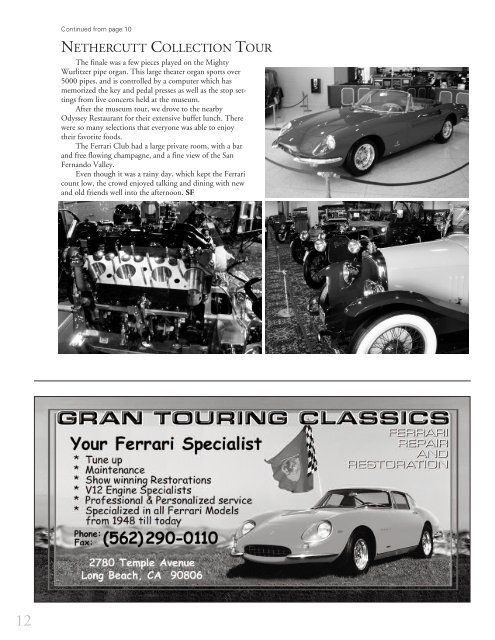 Volume 16 Issue 3 - May/June 2009 - Ferrari Club of America ...