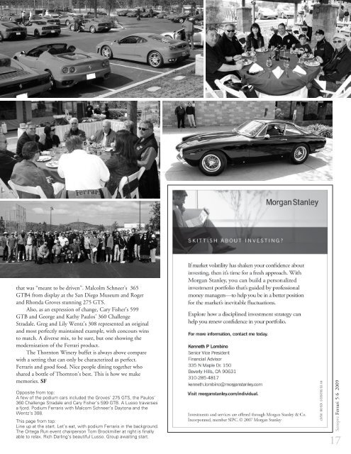 Volume 16 Issue 3 - May/June 2009 - Ferrari Club of America ...