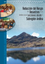 ReducciÃƒÂ³n del riesgo de desastres en el ÃƒÂ¡mbito local - La RED