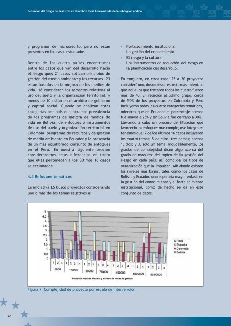 ReducciÃƒÂ³n del riesgo de desastres en el ÃƒÂ¡mbito local - La RED