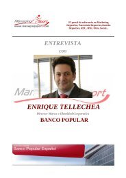 ENTREVISTA con ENRIQUE TELLECHEA Director Marca e ...