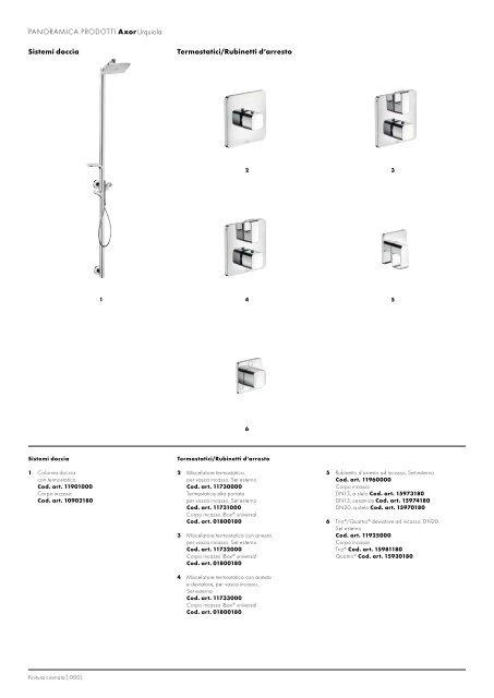 Axor Starck Axor Urquiola Axor Citterio Axor Citterio M ... - Hansgrohe