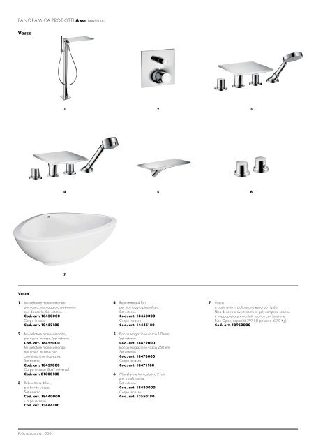 Axor Starck Axor Urquiola Axor Citterio Axor Citterio M ... - Hansgrohe