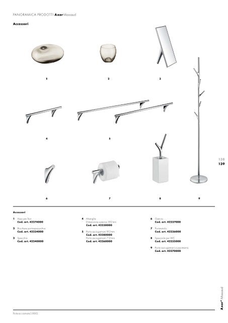 Axor Starck Axor Urquiola Axor Citterio Axor Citterio M ... - Hansgrohe