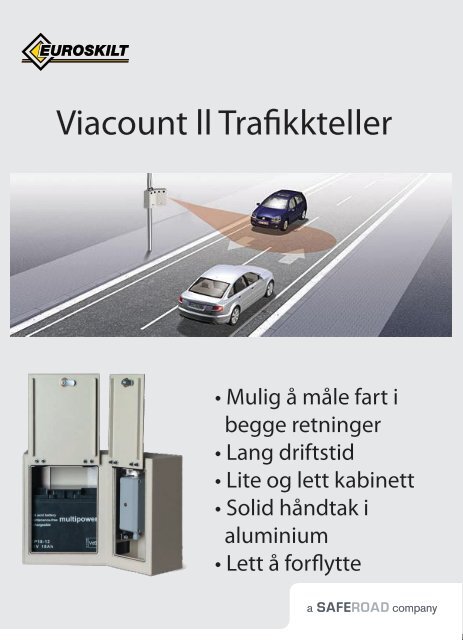 Viacount ll Trafikkteller - Euroskilt AS