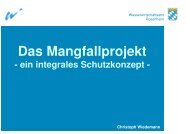 Das Mangfallprojekt - Wasserwirtschaftsamt Rosenheim - Bayern