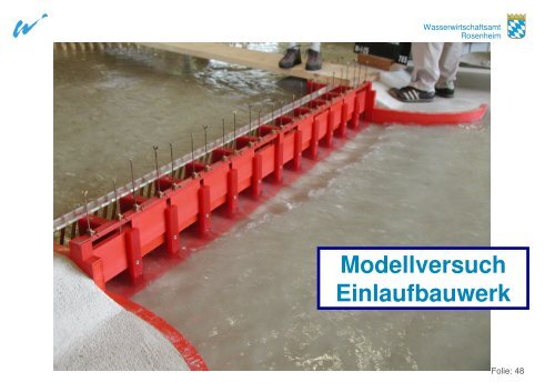 Das Mangfallprojekt - Wasserwirtschaftsamt Rosenheim - Bayern