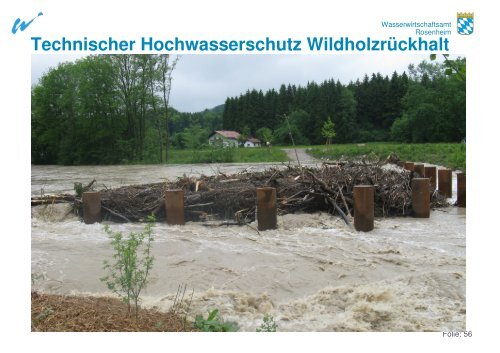 Das Mangfallprojekt - Wasserwirtschaftsamt Rosenheim - Bayern