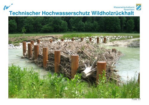 Das Mangfallprojekt - Wasserwirtschaftsamt Rosenheim - Bayern