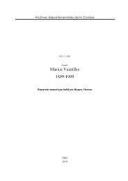 Fonds Marius Vazeilles.pdf - Archives dÃ©partementales CorrÃ¨ze ...