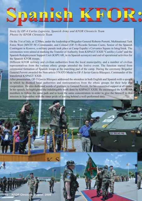 2009-08_Kfor Chronicle_4:Layout 1.qxd - ACO - Nato