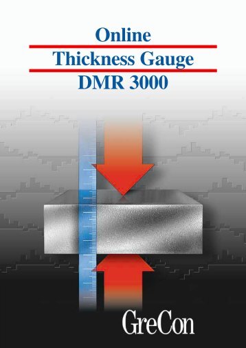 Online Thickness Gauge DMR 3000