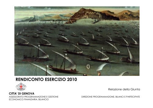 RENDICONTO ESERCIZIO 2010 - Comune di Genova