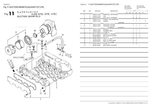 Y00R3512:1.CYLINDER BLOCK - LSM Diesel Denmark