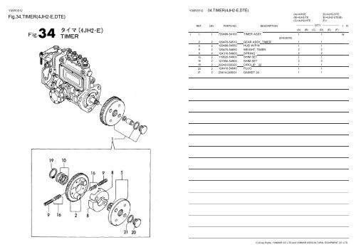 Y00R3512:1.CYLINDER BLOCK - LSM Diesel Denmark