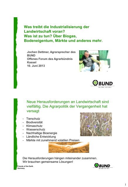 Was treibt die Industrialisierung der Landwirtschaft voran? Was ist ...