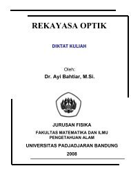 Diktat kuliah.pdf - Fisika Universitas Padjadjaran